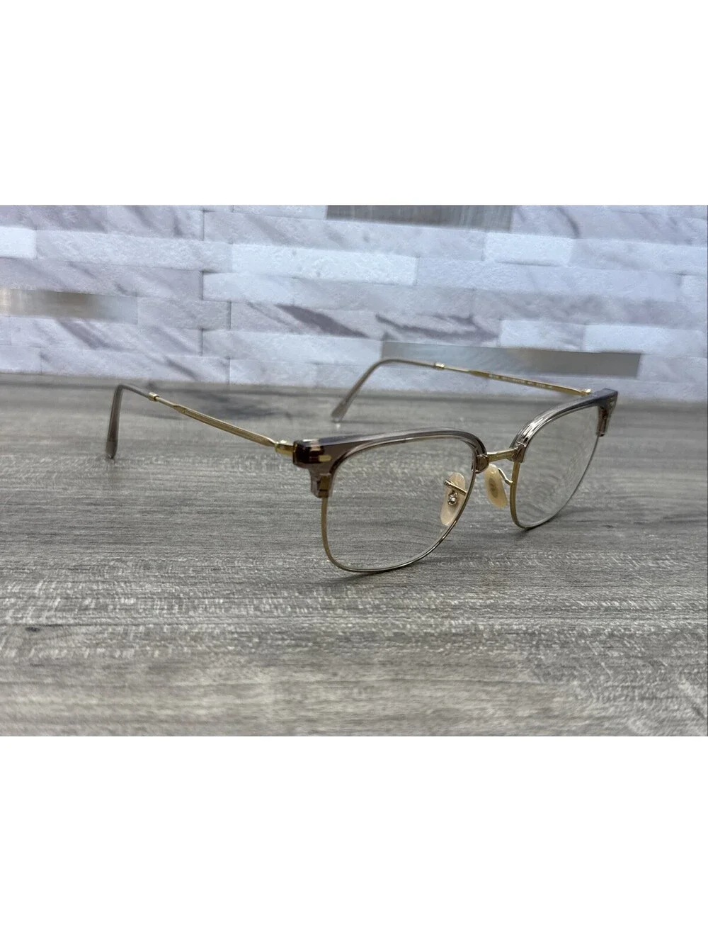Ray Ban RB7216 New Clubmaster Eyeglasses Frames 8471 Gold 51[]20-145